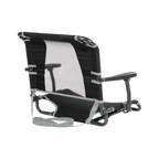 Secure-Hook Big Comfort Stadium Chair with Armrests - Choice 465 - Bleacher-Friendly Stadium Chair with Back Support Detail