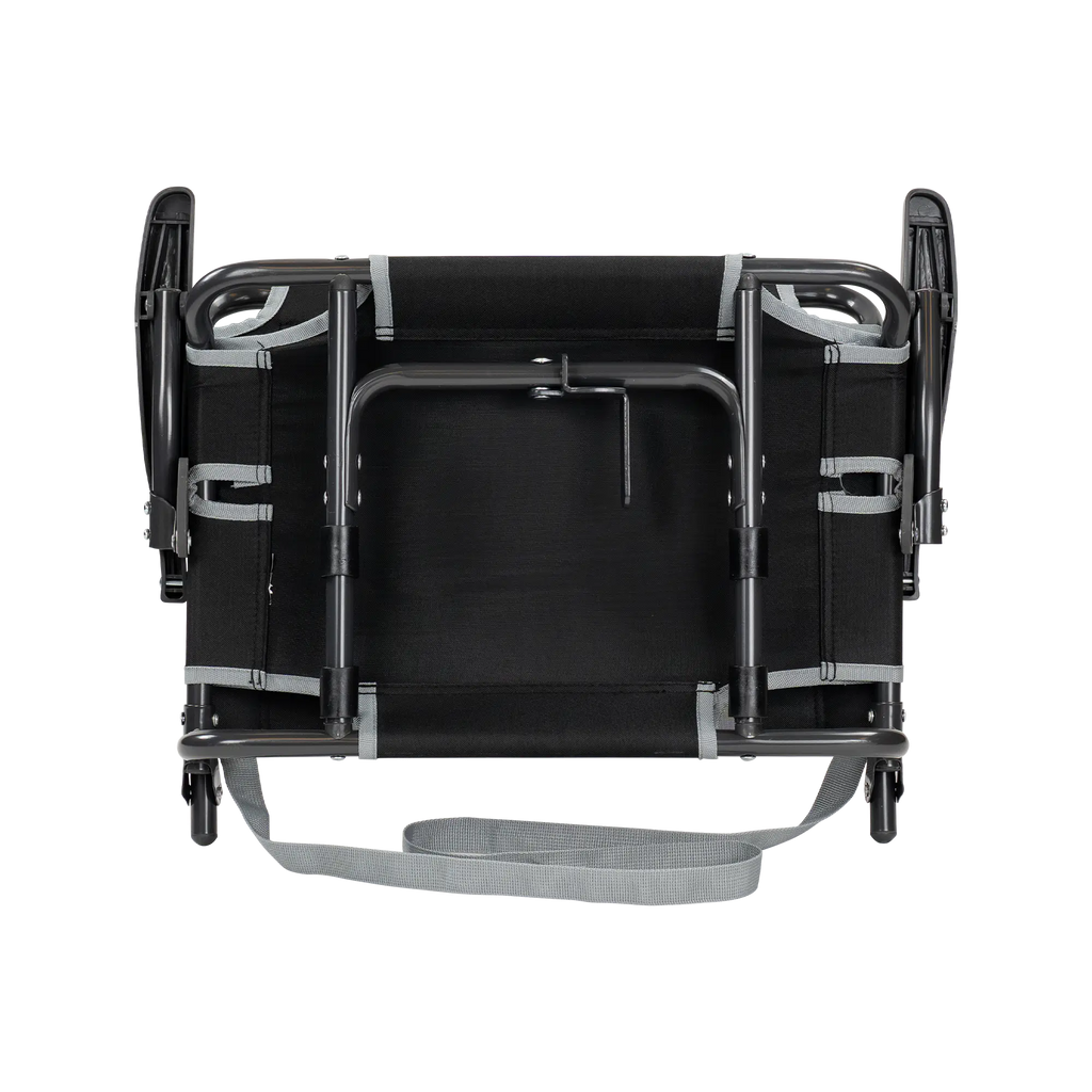 Secure-Hook Big Comfort Stadium Chair with Armrests - Choice 465 - Bleacher-Friendly Stadium Chair with Back Support Detail