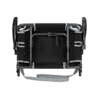 Secure-Hook Big Comfort Stadium Chair with Armrests - Choice 465 - Bleacher-Friendly Stadium Chair with Back Support Detail