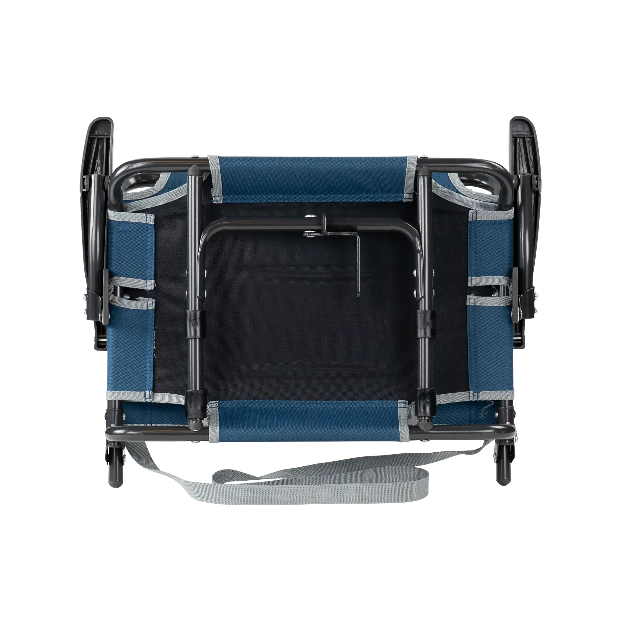 Secure-Hook Big Comfort Stadium Chair with Armrests - Choice 465 - Bleacher-Friendly Stadium Chair with Back Support Detail