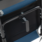 Secure-Hook Big Comfort Stadium Chair with Armrests - Choice 465 - Bleacher-Friendly Stadium Chair with Back Support Detail