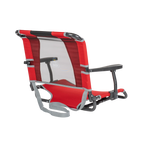 Secure-Hook Big Comfort Stadium Chair with Armrests - Choice 465 - Bleacher-Friendly Stadium Chair with Back Support Detail