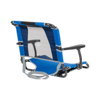Secure-Hook Big Comfort Stadium Chair with Armrests - Choice 465 - Bleacher-Friendly Stadium Chair with Back Support Detail