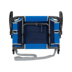 Secure-Hook Big Comfort Stadium Chair with Armrests - Choice 465 - Bleacher-Friendly Stadium Chair with Back Support Detail