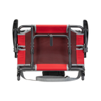 Secure-Hook Big Comfort Stadium Chair with Armrests - Choice 465 - Bleacher-Friendly Stadium Chair with Back Support Detail