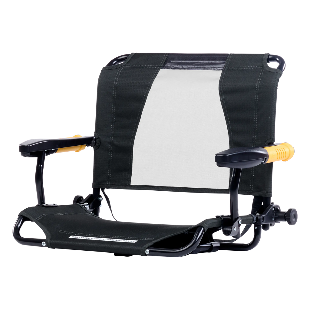 Premium All-Weather Stadium Rock-Cliner - Choice 540 - Freestyle Rocker Portable Outdoor Folding Chair Detail