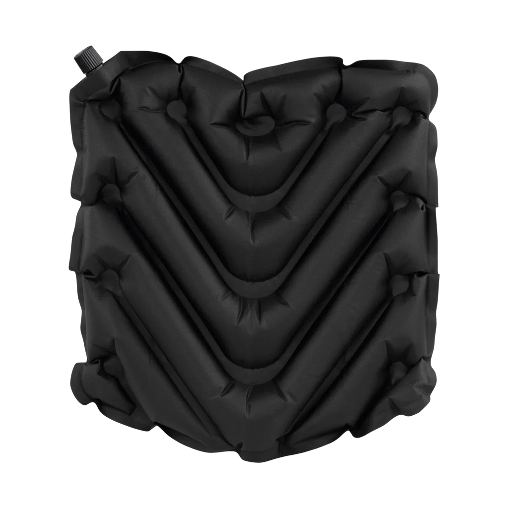 Compact Cushion College V Seat Inflatable Stadium Cushion - Iowa Hawkeyes - Choice 157 - Lightweight Folding Bleacher Chair with Cushioning Detail