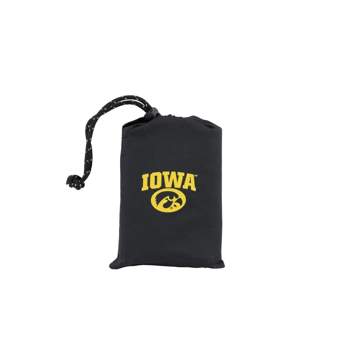 Compact Cushion College V Seat Inflatable Stadium Cushion - Iowa Hawkeyes - Choice 157 - Lightweight Folding Bleacher Chair with Cushioning Detail