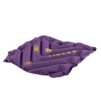 Secure-Hook College V Seat Inflatable Stadium Cushion - LSU Tigers - Choice 762 - Grandstand Cushion Seat with Secure Under-Bench Hooks Detail
