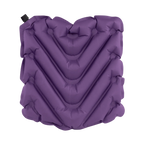 Secure-Hook College V Seat Inflatable Stadium Cushion - LSU Tigers - Choice 762 - Grandstand Cushion Seat with Secure Under-Bench Hooks Detail