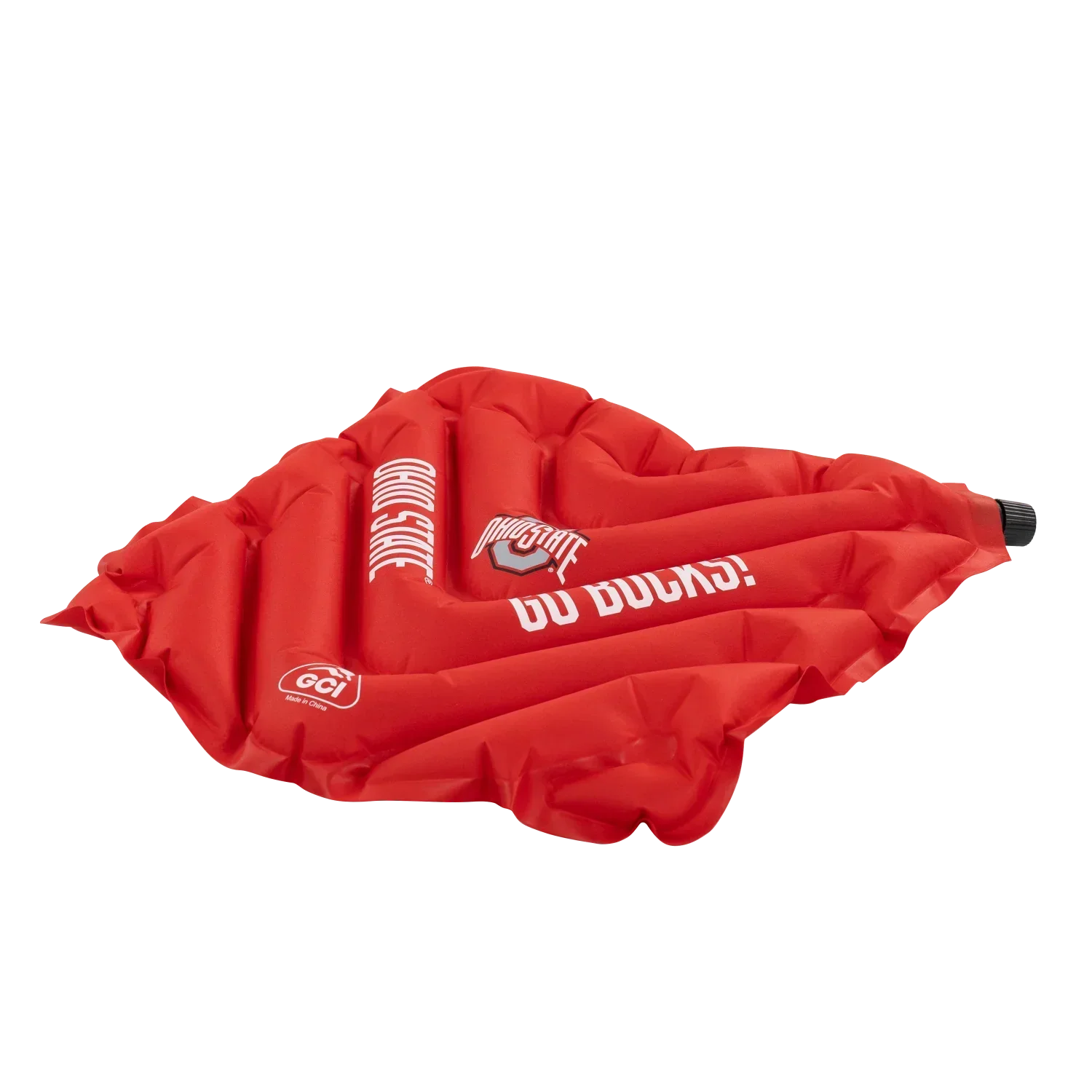 Ultra-Lightweight College V Seat Inflatable Stadium Cushion - Ohio State Buckeyes - Choice 778 - Lightweight Folding Bleacher Chair with Cushioning Detail