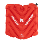 Bleacher-Friendly College V Seat Inflatable Stadium Cushion - Nebraska Cornhuskers - Choice 277 - Ergonomic Portable Stadium Seat for Sports Events - Default Title