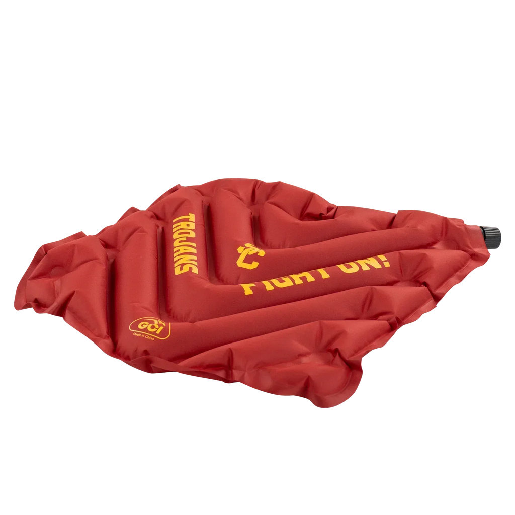 Ultra-Lightweight College V Seat Inflatable Stadium Cushion - USC Trojans - Choice 523 - Ergonomic Portable Stadium Seat for Sports Events Detail