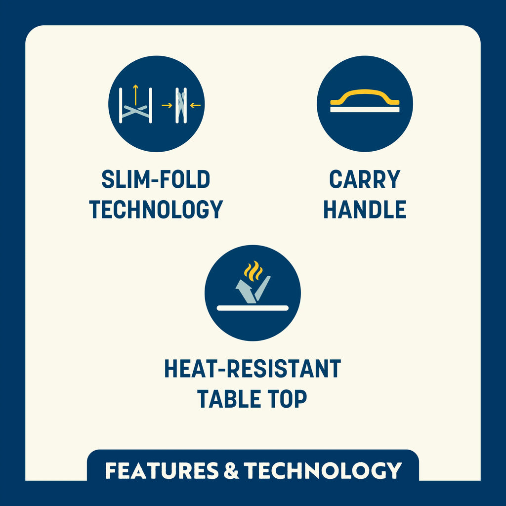 Heavy-Duty Camp Slim-Fold Cook Station - Choice 575 - Heavy-Duty Stainless Steel Camp Cooking Gear Detail