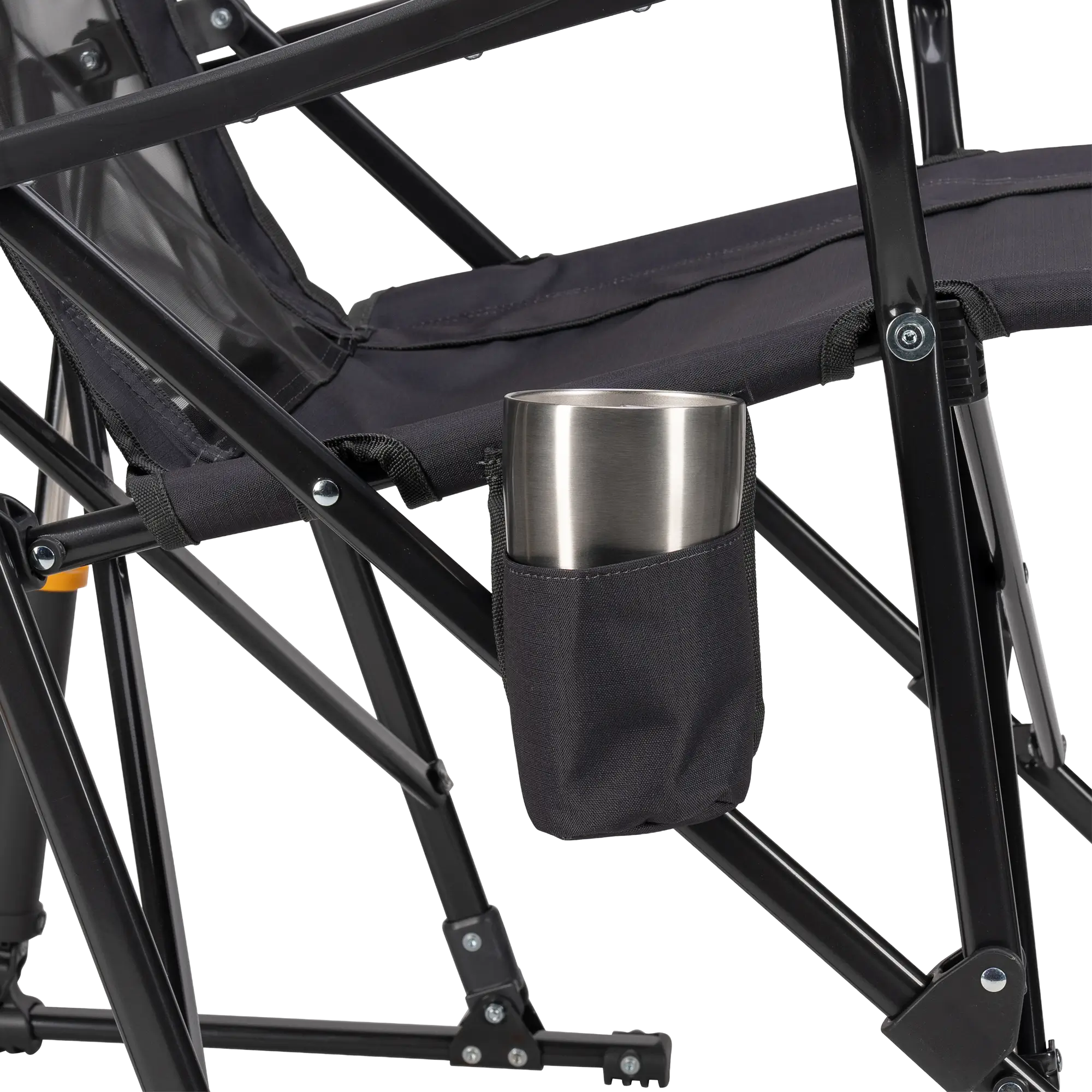 Smooth Motion RoadTrip Rocker - Choice 855 - Patented Spring-Action Rocking Chair for Camping Detail