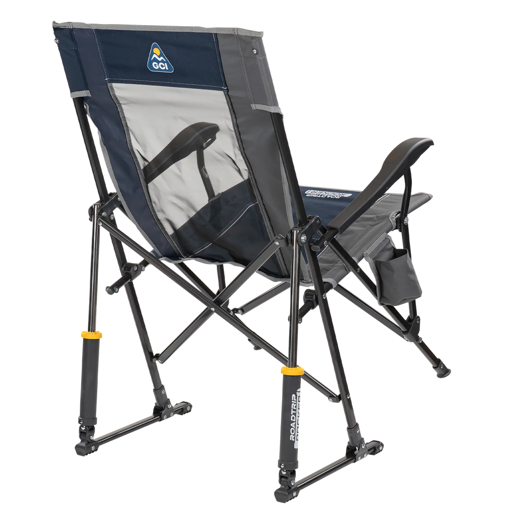 Smooth Motion RoadTrip Rocker - Choice 855 - Patented Spring-Action Rocking Chair for Camping Detail