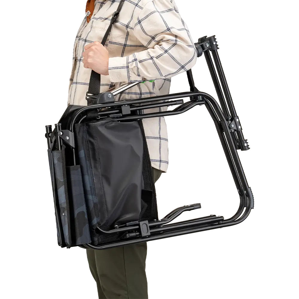 Patented Spring-Action Stowaway Rocker - Choice 794 - Patented Spring-Action Rocking Chair for Camping Detail