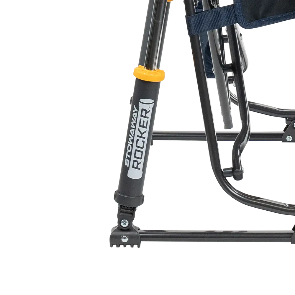 Patented Spring-Action Stowaway Rocker - Choice 794 - Patented Spring-Action Rocking Chair for Camping Detail