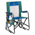 Patented Spring-Action Stowaway Rocker - Choice 794 - Patented Spring-Action Rocking Chair for Camping - Pickleball Green