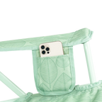 Luxury Camp Kickback Rocker - Choice 345 - Heavy-Duty Kickback Rocker with Beverage Holder Detail