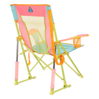 Heavy-Duty Freestyle Comfort Pro Rocker - Choice 375 - Heavy-Duty Kickback Rocker with Beverage Holder Detail