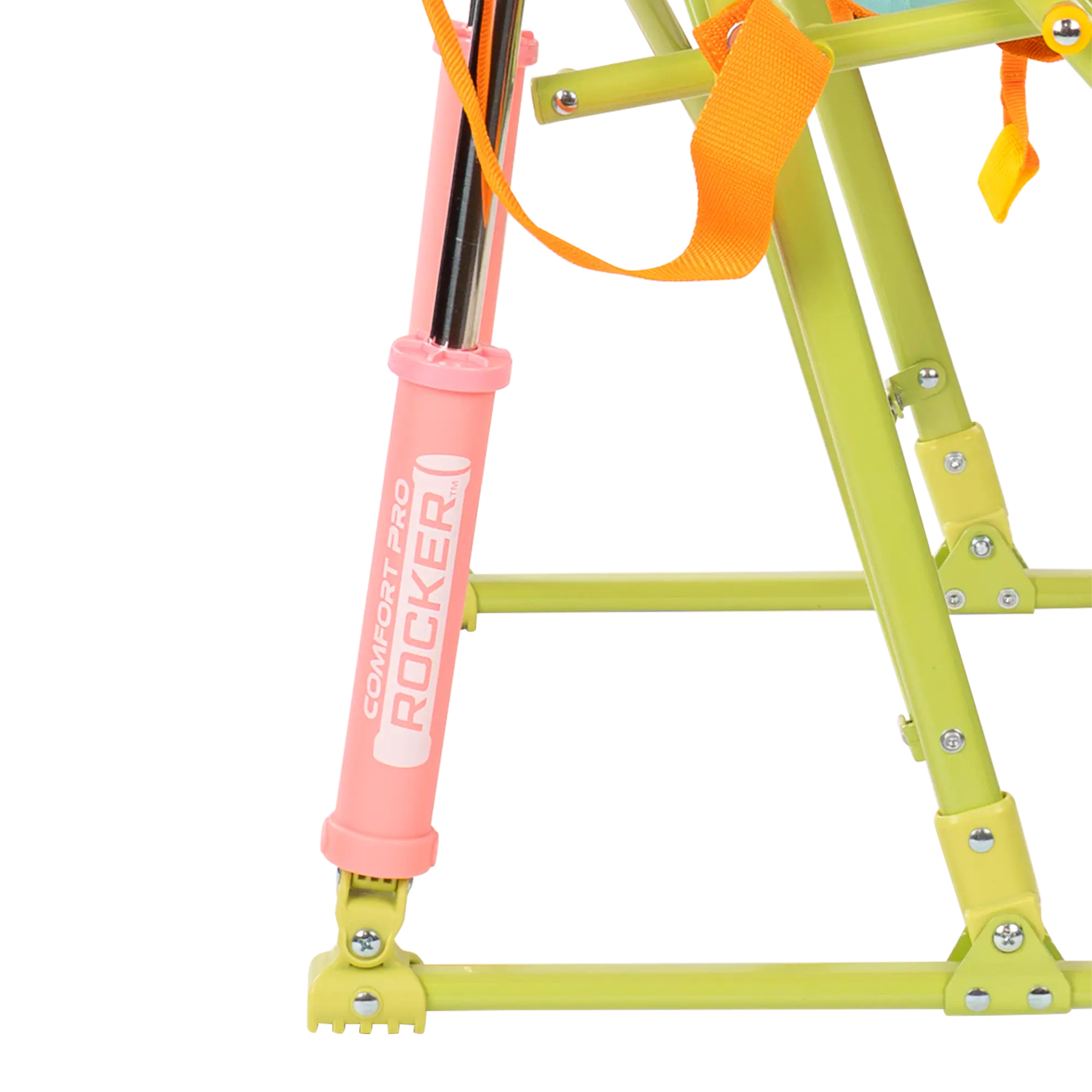 Heavy-Duty Freestyle Comfort Pro Rocker - Choice 375 - Heavy-Duty Kickback Rocker with Beverage Holder Detail