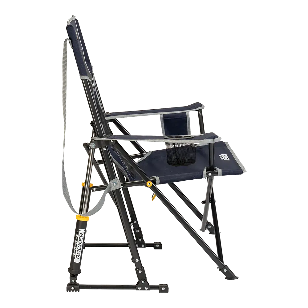 Heavy-Duty Freestyle Comfort Pro Rocker - Choice 375 - Heavy-Duty Kickback Rocker with Beverage Holder Detail