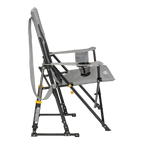 Heavy-Duty Freestyle Comfort Pro Rocker - Choice 375 - Heavy-Duty Kickback Rocker with Beverage Holder Detail