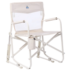 Patented Spring-Action Freestyle Rocker Elite - Choice 460 - Patented Spring-Action Rocking Chair for Camping - Soft Neutral