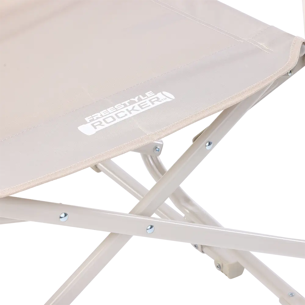 Patented Spring-Action Freestyle Rocker Elite - Choice 460 - Patented Spring-Action Rocking Chair for Camping Detail