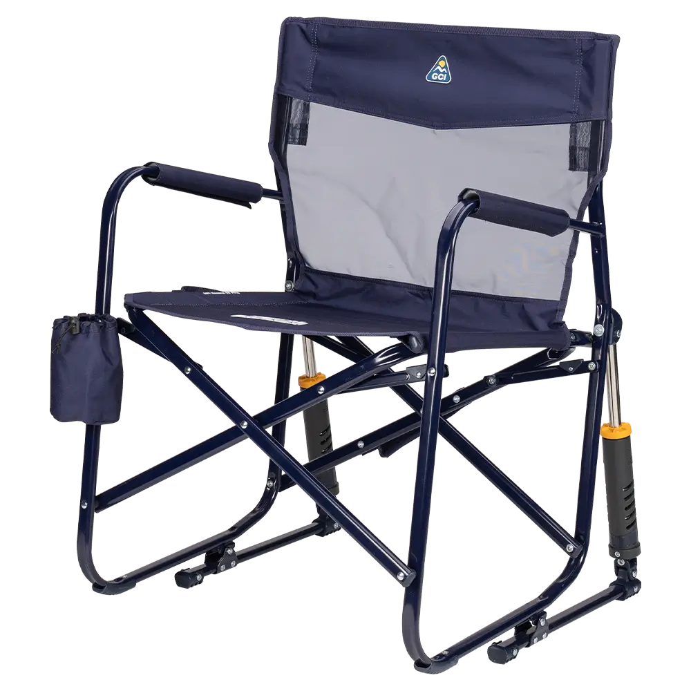 Patented Spring-Action Freestyle Rocker Elite - Choice 460 - Patented Spring-Action Rocking Chair for Camping Detail