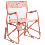 Patented Spring-Action Freestyle Rocker Elite - Choice 460 - Patented Spring-Action Rocking Chair for Camping - Pink Sundress