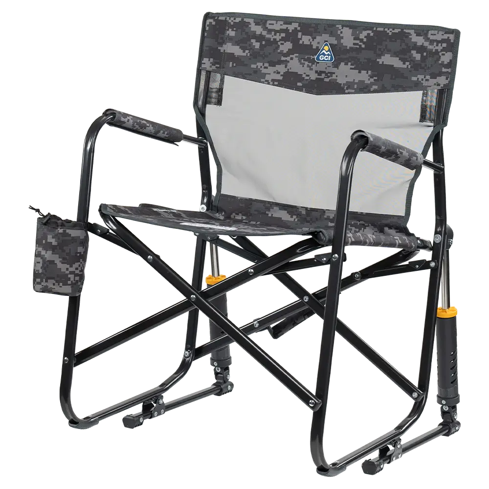 Patented Spring-Action Freestyle Rocker Elite - Choice 460 - Patented Spring-Action Rocking Chair for Camping Detail