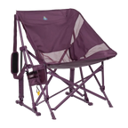 Heavy-Duty Freestyle Pod Rocker Elite - Choice 832 - Freestyle Rocker Portable Outdoor Folding Chair - Pastel Amethyst
