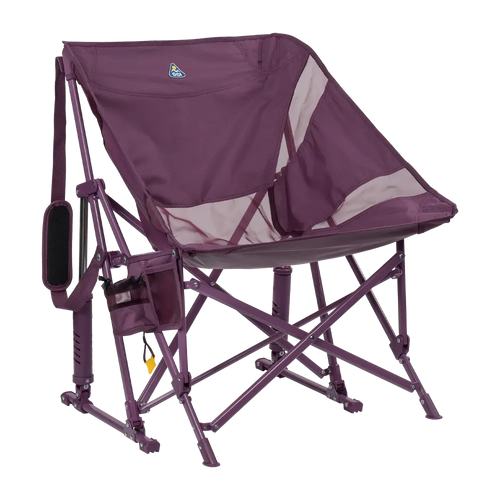 Heavy-Duty Freestyle Pod Rocker Elite - Choice 832 - Freestyle Rocker Portable Outdoor Folding Chair - Pastel Amethyst