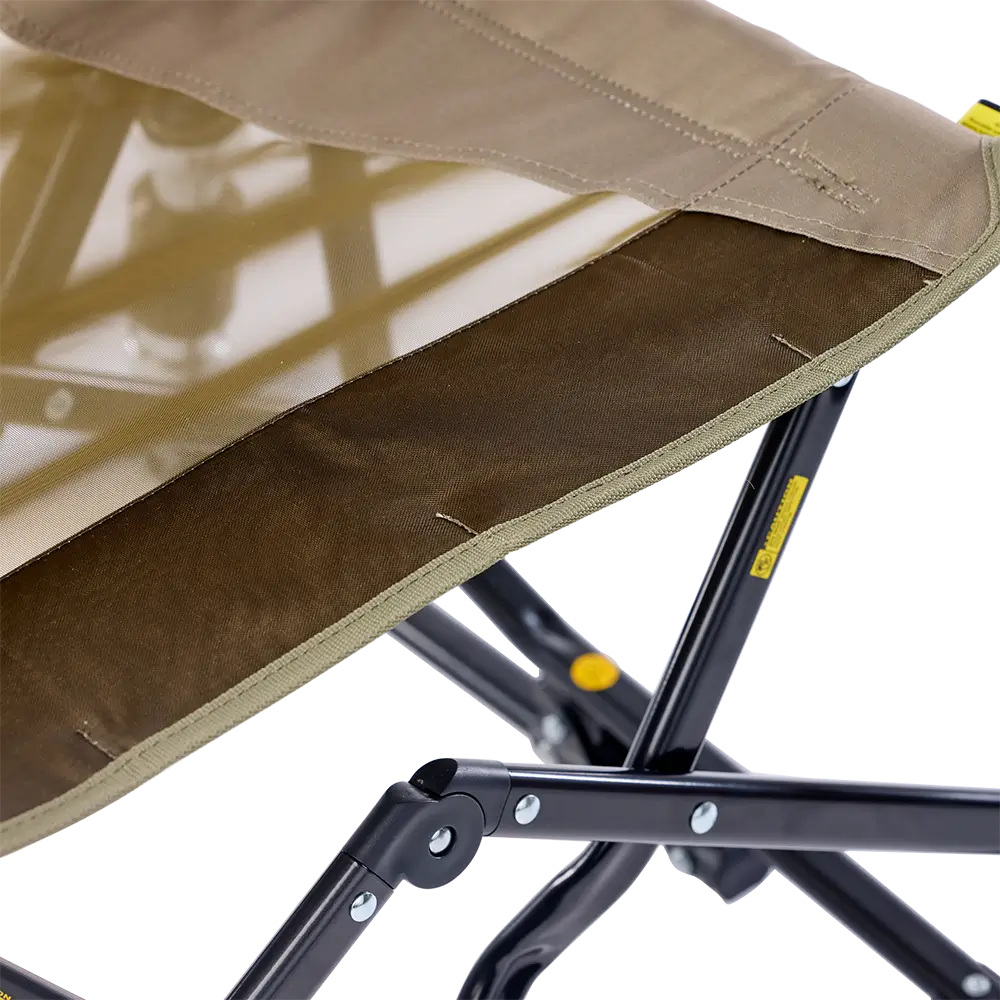 Luxury Camp Adjustable Rocker - Choice 573 - Freestyle Rocker Portable Outdoor Folding Chair Detail
