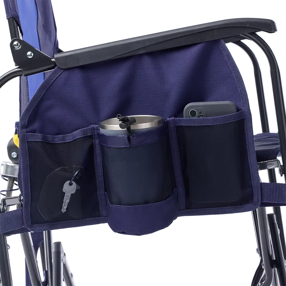Luxury Camp Adjustable Rocker - Choice 573 - Freestyle Rocker Portable Outdoor Folding Chair Detail