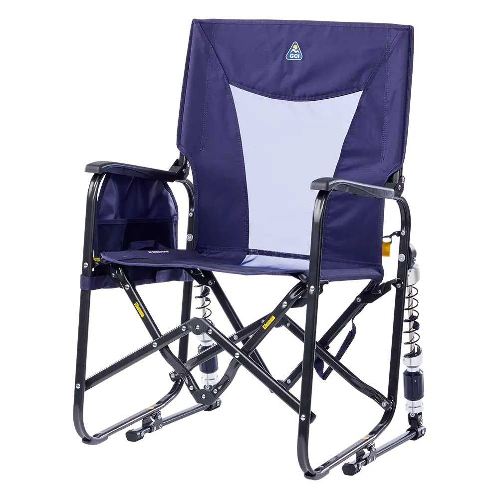 Luxury Camp Adjustable Rocker - Choice 573 - Freestyle Rocker Portable Outdoor Folding Chair Detail