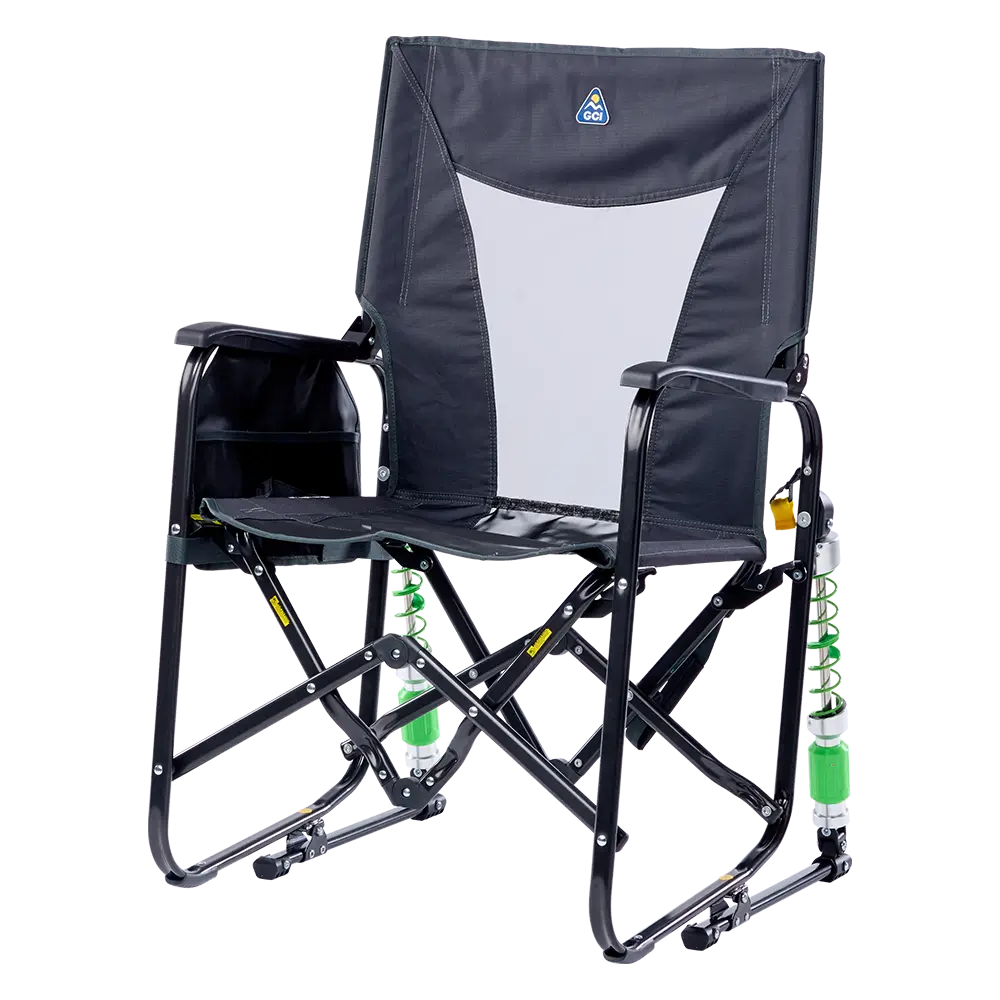 Luxury Camp Adjustable Rocker - Choice 573 - Freestyle Rocker Portable Outdoor Folding Chair Detail