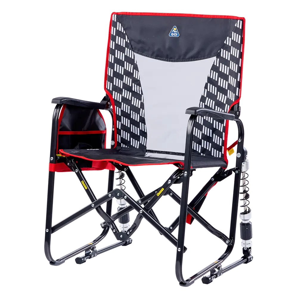 Luxury Camp Adjustable Rocker - Choice 573 - Freestyle Rocker Portable Outdoor Folding Chair Detail
