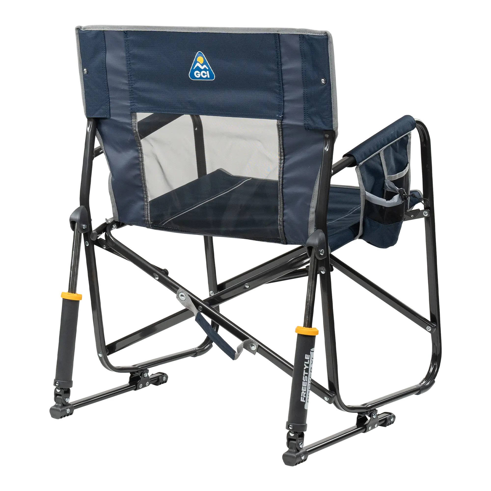 Heavy-Duty Freestyle Freestyle Rocker XL - Choice 552 - Heavy-Duty Kickback Rocker with Beverage Holder Detail