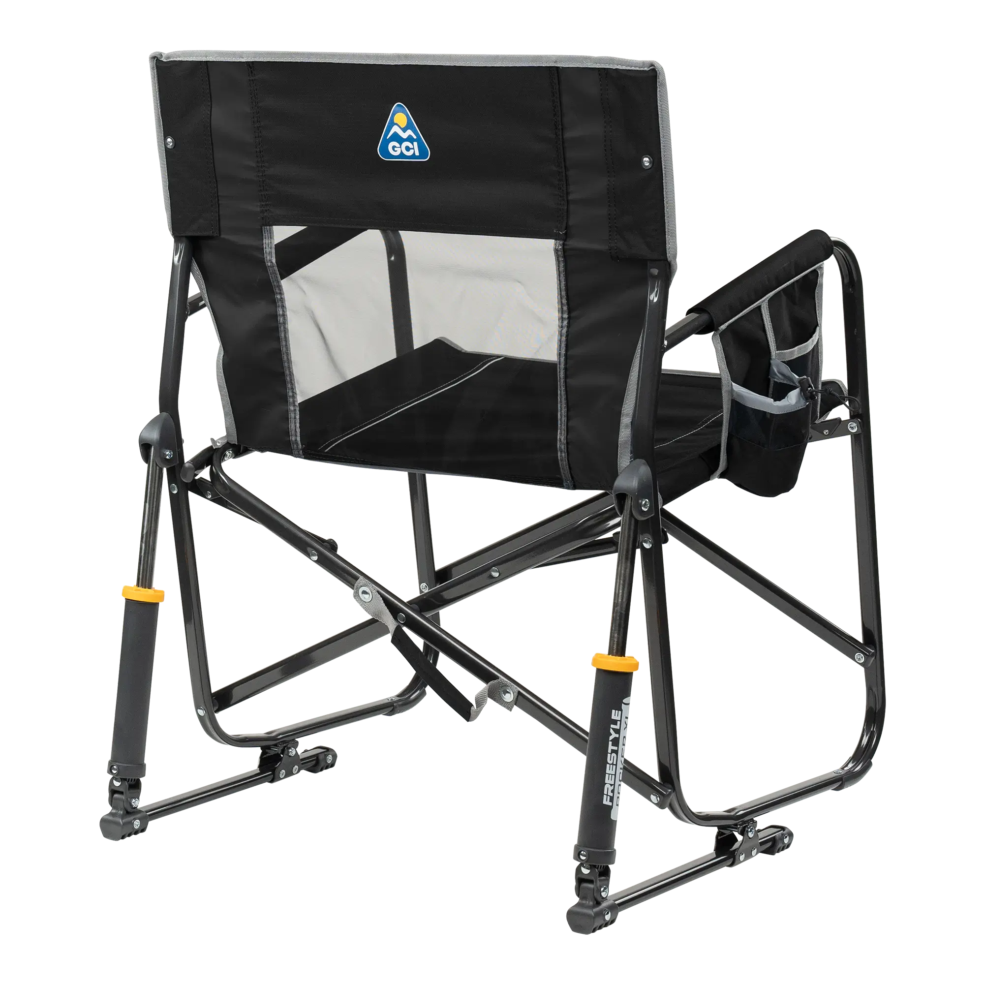 Heavy-Duty Freestyle Freestyle Rocker XL - Choice 552 - Heavy-Duty Kickback Rocker with Beverage Holder Detail