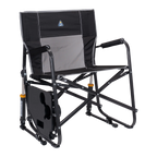 Smooth Motion Freestyle Rocker XL with Side Table - Choice 836 - Patented Spring-Action Rocking Chair for Camping Detail