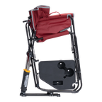 Smooth Motion Freestyle Rocker XL with Side Table - Choice 836 - Patented Spring-Action Rocking Chair for Camping Detail