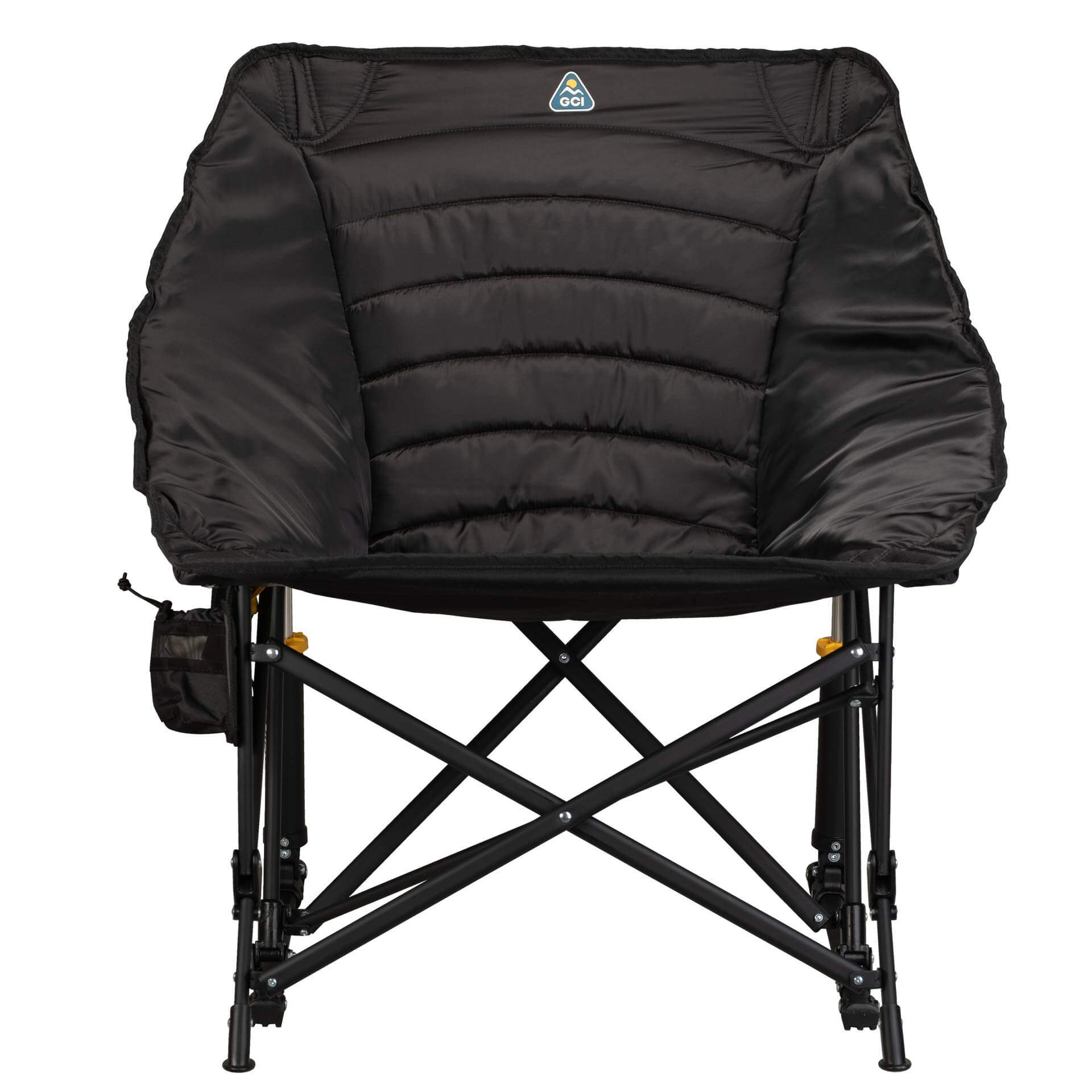 Premium All-Weather Puff Rocker - Choice 731 - RoadTrip Rocker Smooth Motion Camp Chair Detail