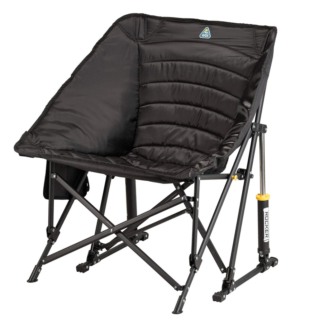 Premium All-Weather Puff Rocker - Choice 731 - RoadTrip Rocker Smooth Motion Camp Chair Detail