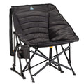 Premium All-Weather Puff Rocker - Choice 731 - RoadTrip Rocker Smooth Motion Camp Chair - Black
