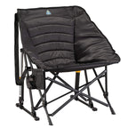 Premium All-Weather Puff Rocker - Choice 731 - RoadTrip Rocker Smooth Motion Camp Chair - Black