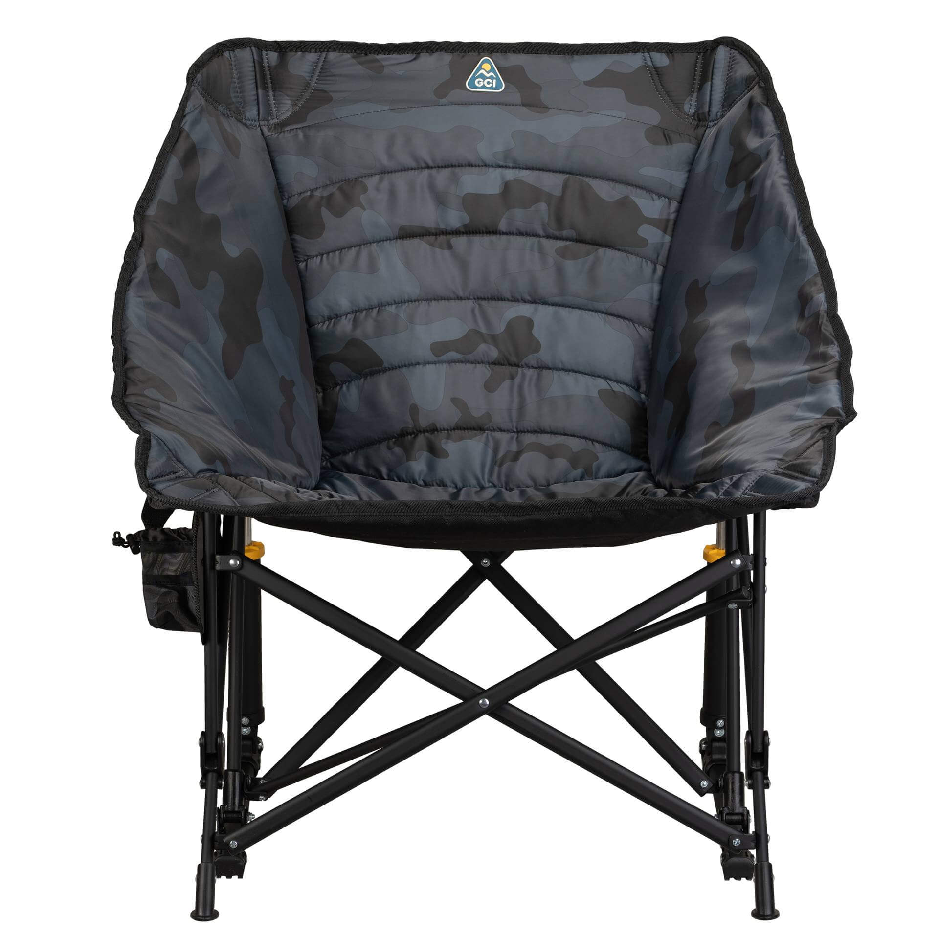 Premium All-Weather Puff Rocker - Choice 731 - RoadTrip Rocker Smooth Motion Camp Chair Detail
