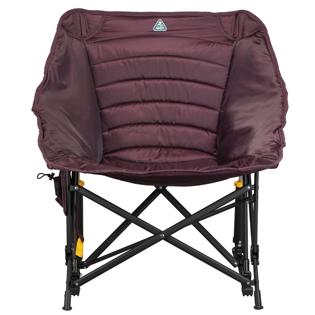 Premium All-Weather Puff Rocker - Choice 731 - RoadTrip Rocker Smooth Motion Camp Chair Detail